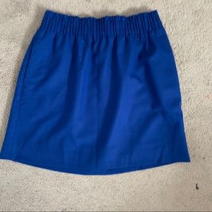 Elastic waist skirt-JCrew
